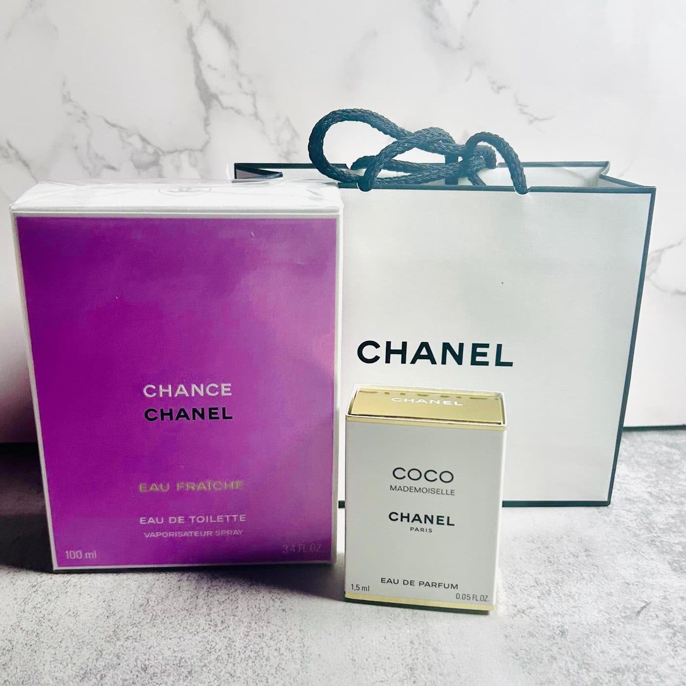 Chanel Chance Eau Fraiche Eau de Toilette 100 ml perfume box
