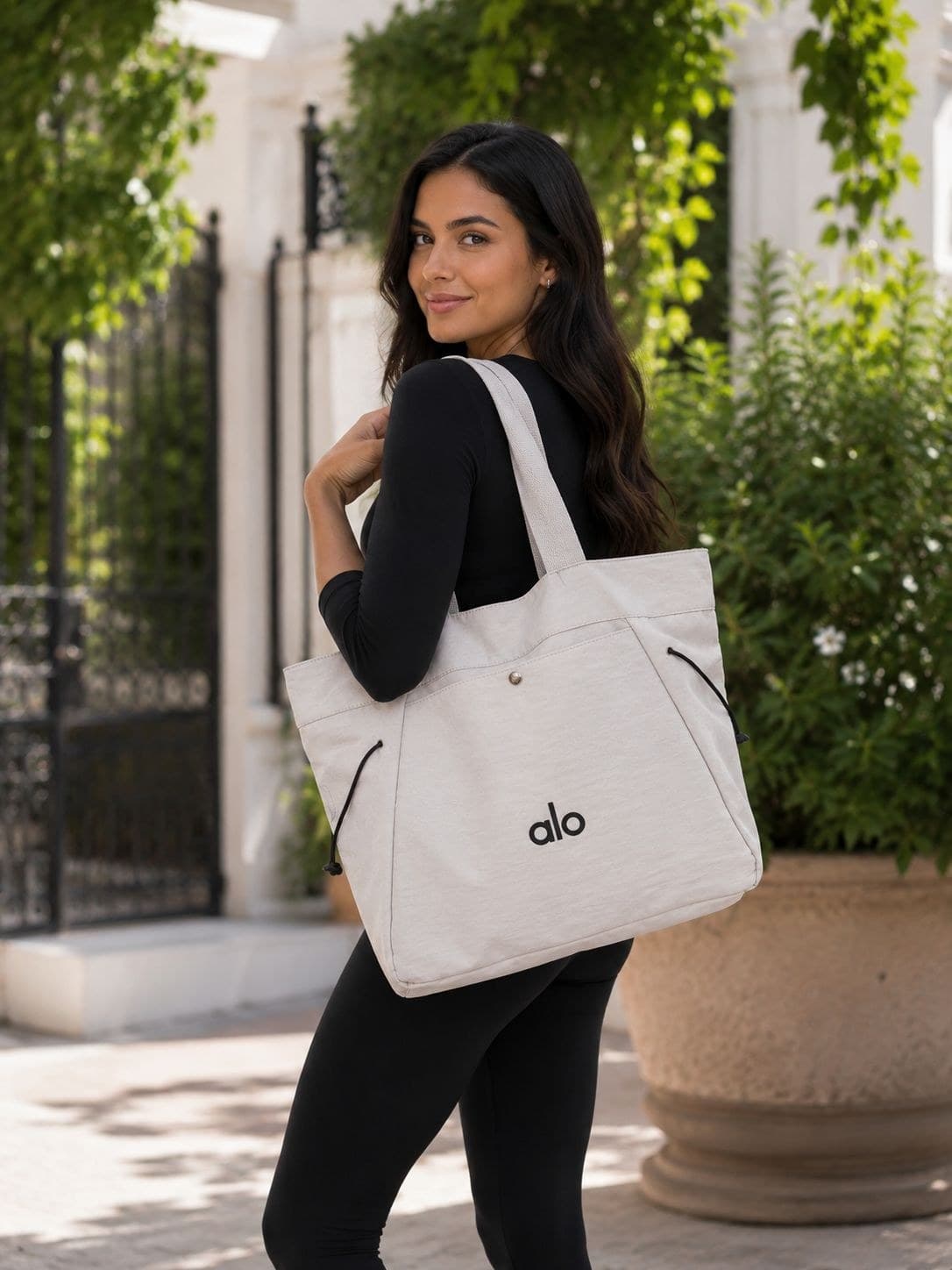ALO Large Tote Bag - Off-White sold by Pamper Yourself