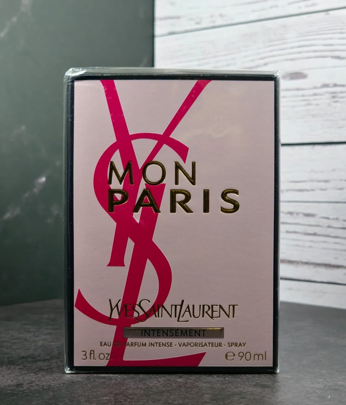 Yves Saint Laurent Mon Paris Intensement Eau de Parfum Intense 90 ml perfume box