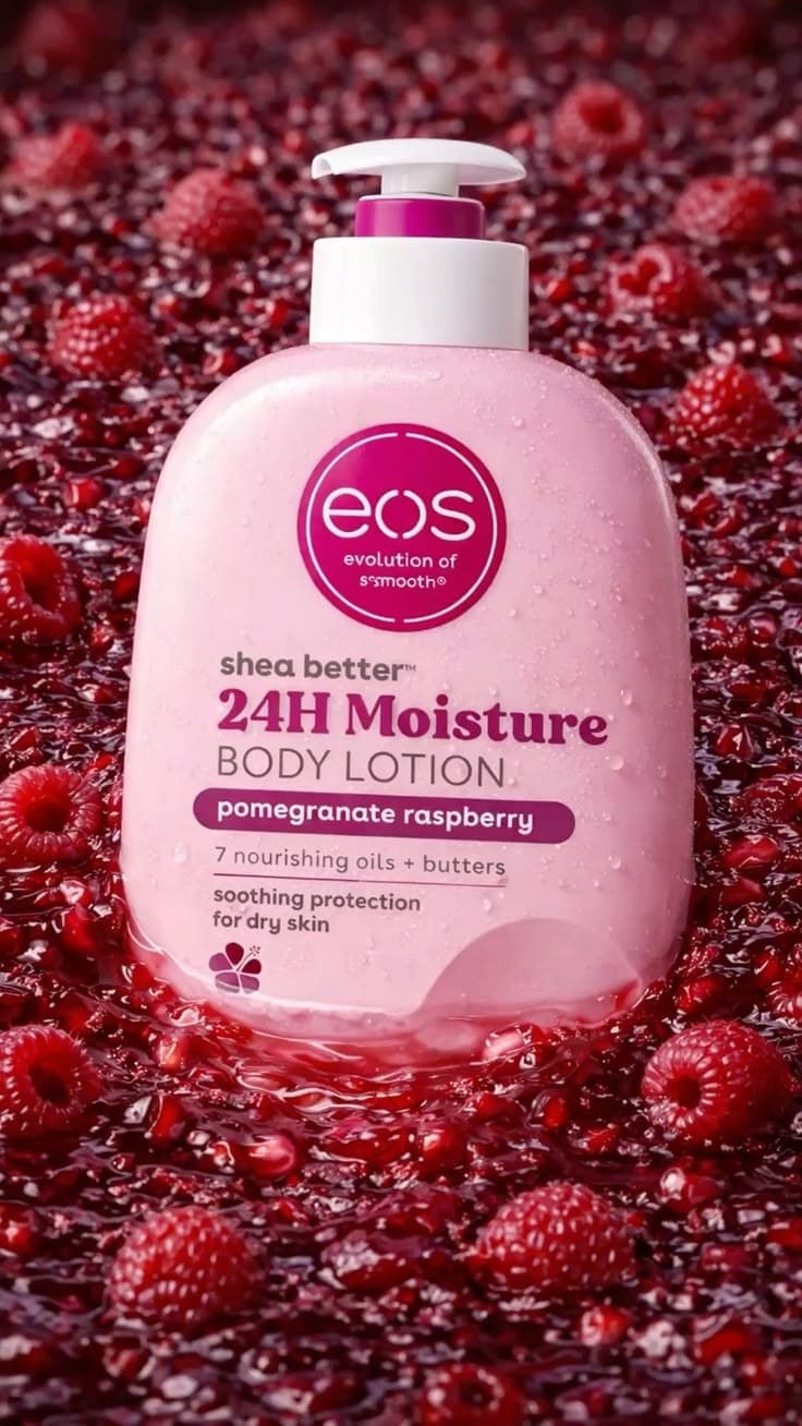 EOS Shea Better 24H Moisture Body Lotion - Pomegranate Raspberry sold by Pamper Yourself